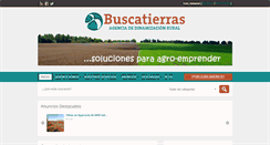 Desktop Screenshot of buscatierras.com